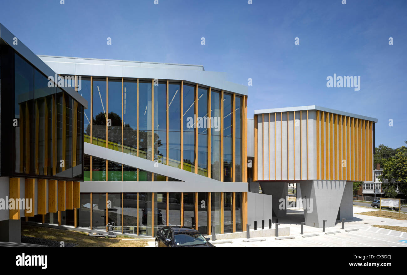 La William O. Lockridge/Club Bibliothèque, Washington, United States. Architecte : Adjaye Associates, 2012. Banque D'Images