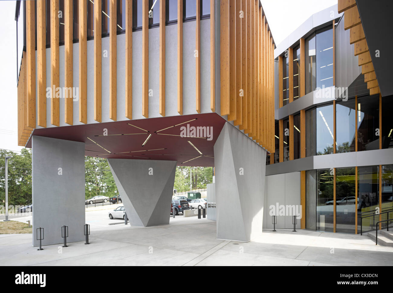La William O. Lockridge/Club Bibliothèque, Washington, United States. Architecte : Adjaye Associates, 2012. Banque D'Images