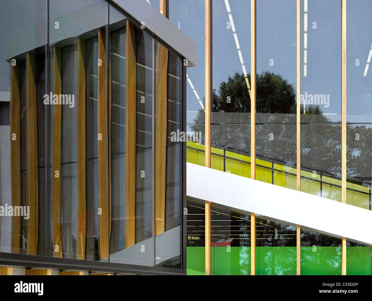 La William O. Lockridge/Club Bibliothèque, Washington, United States. Architecte : Adjaye Associates, 2012. Banque D'Images