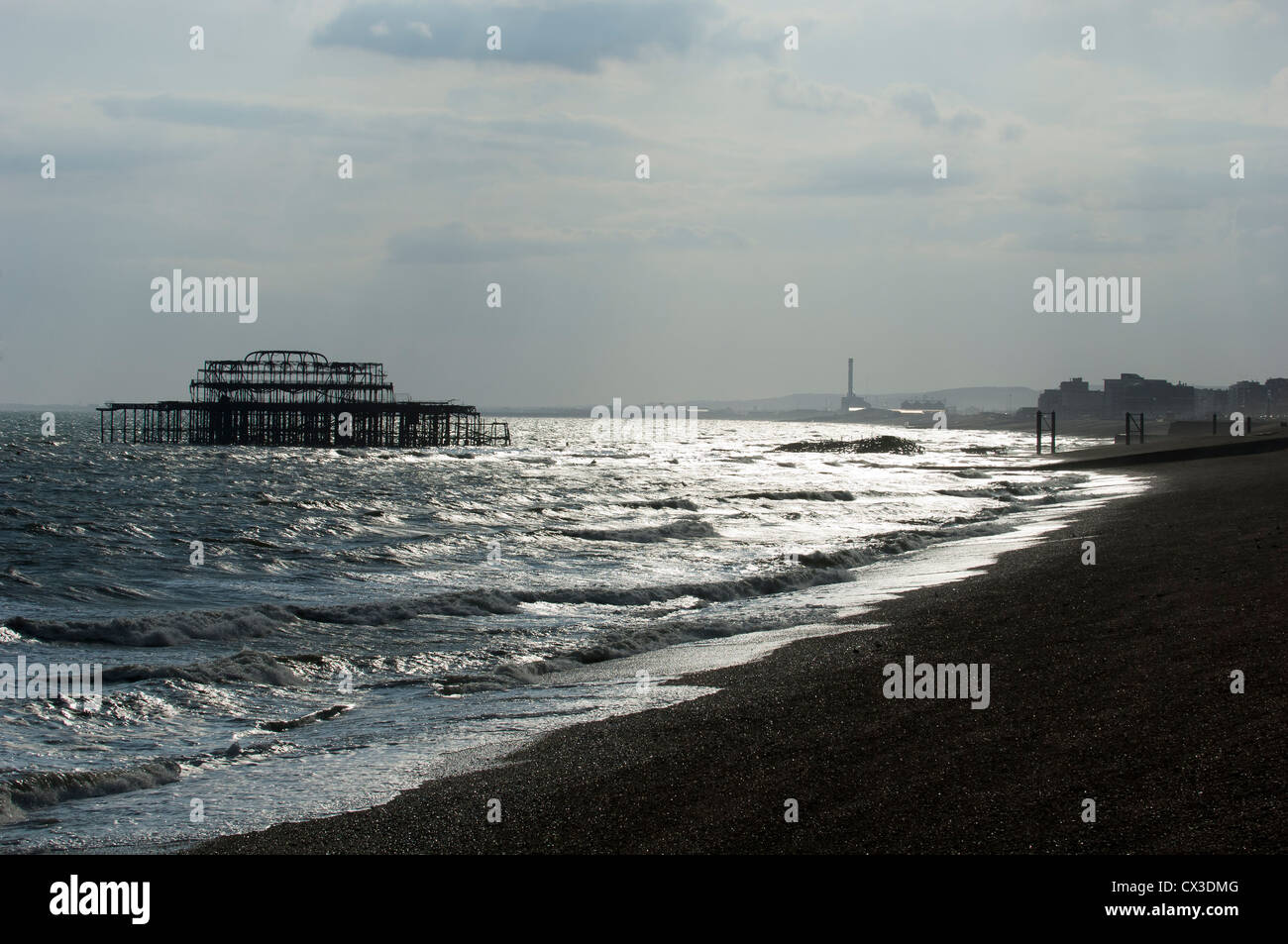 East Pier de Brighton, Sussex,ANGLETERRE,,uk,l'Europe Banque D'Images