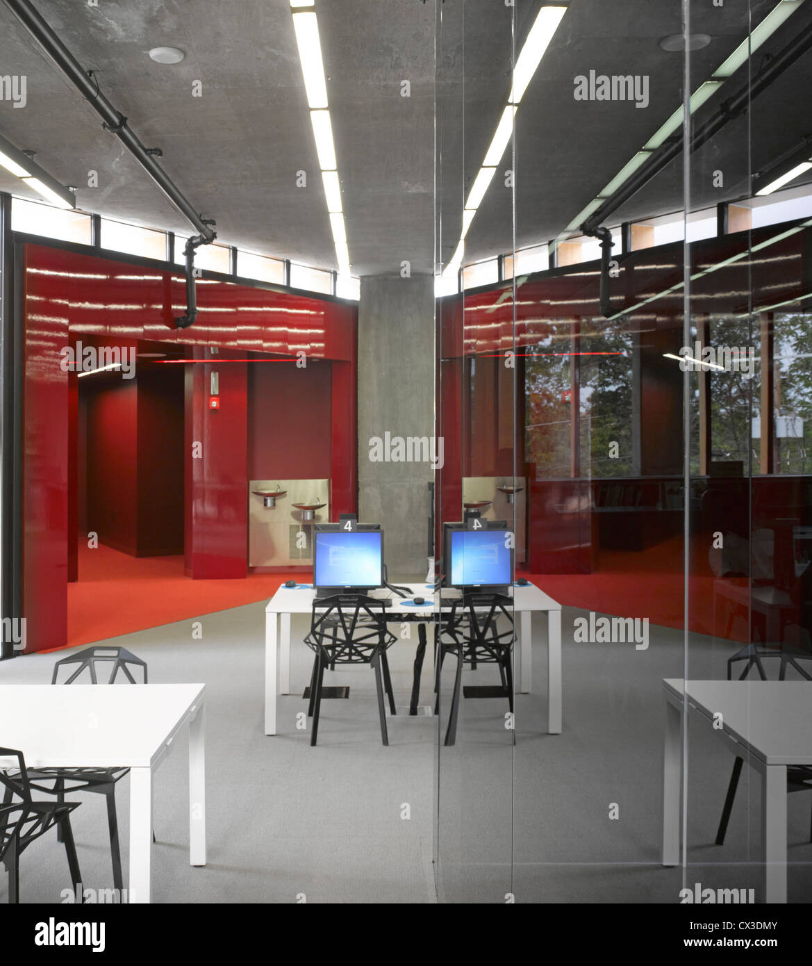 La William O. Lockridge/Club Bibliothèque, Washington, United States. Architecte : Adjaye Associates, 2012. Banque D'Images