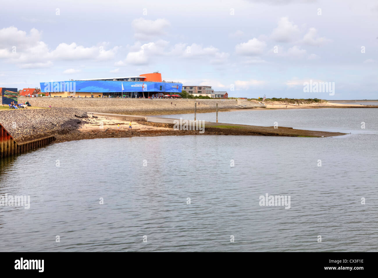 Centre de l'expérience, les catastrophes naturelles, Liste, Sylt, Schleswig-Holstein, Allemagne Banque D'Images