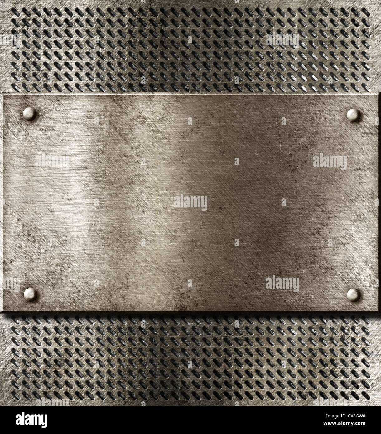 Metal grunge background Banque D'Images