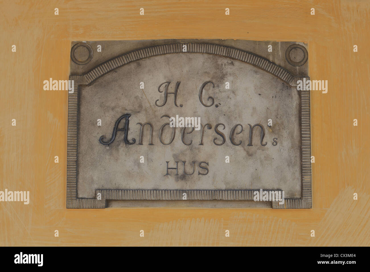 La maison de Hans Christian Andersen à Odense au Danemark Banque D'Images La maison de Hans Christian Andersen à Odense au Danemark Banque D'Images