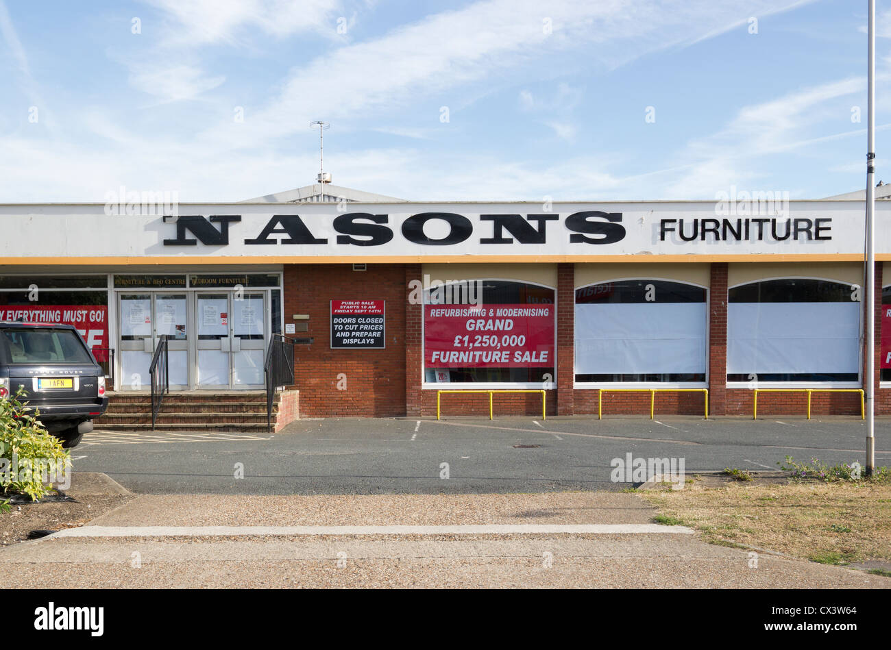 Nasons de Canterbury Furniture Store Banque D'Images