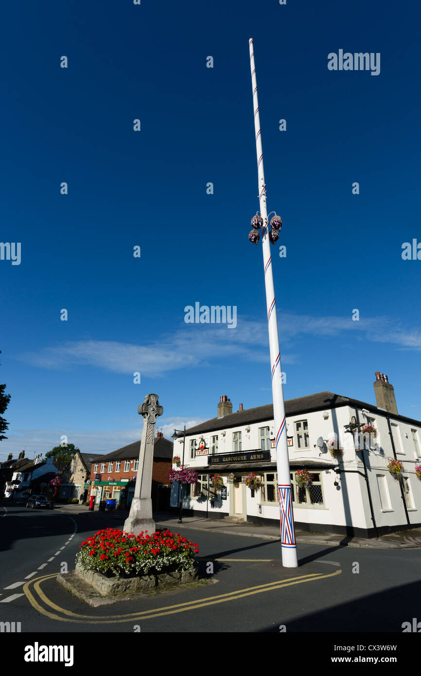 Le village de Barwick dans Elmet, West Yorkshire. Banque D'Images
