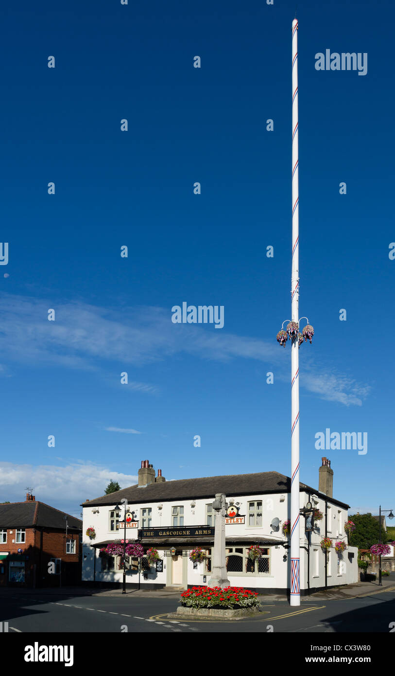 Le village de Barwick dans Elmet, West Yorkshire. Banque D'Images