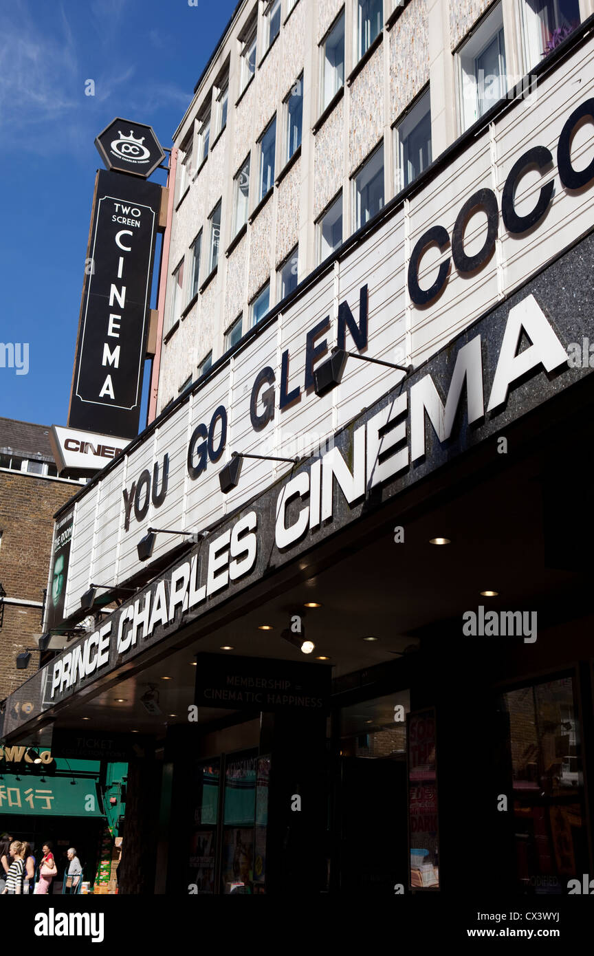 Le Prince Charles Cinema à Leicester Square, Londres Banque D'Images