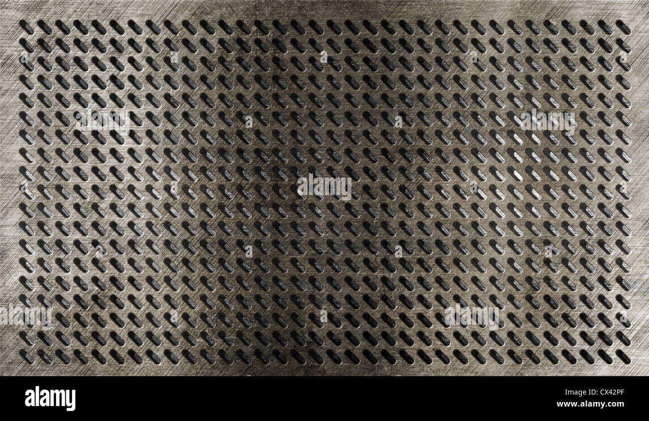 Grunge background industriel grille Banque D'Images