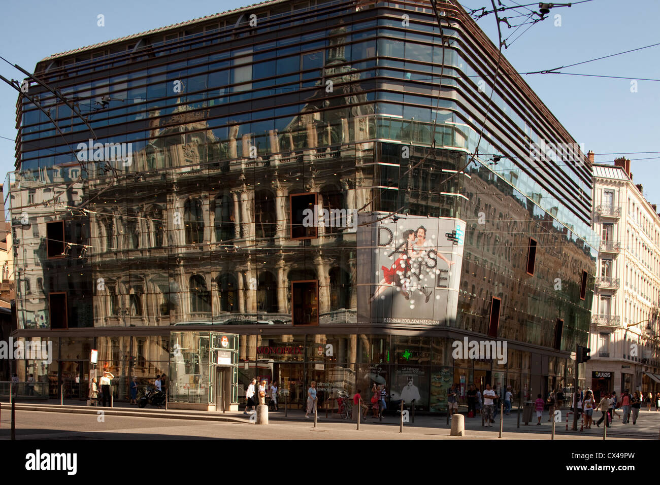 Place des Cordeliers, Lyon, Rhône-Alpes, France Banque D'Images