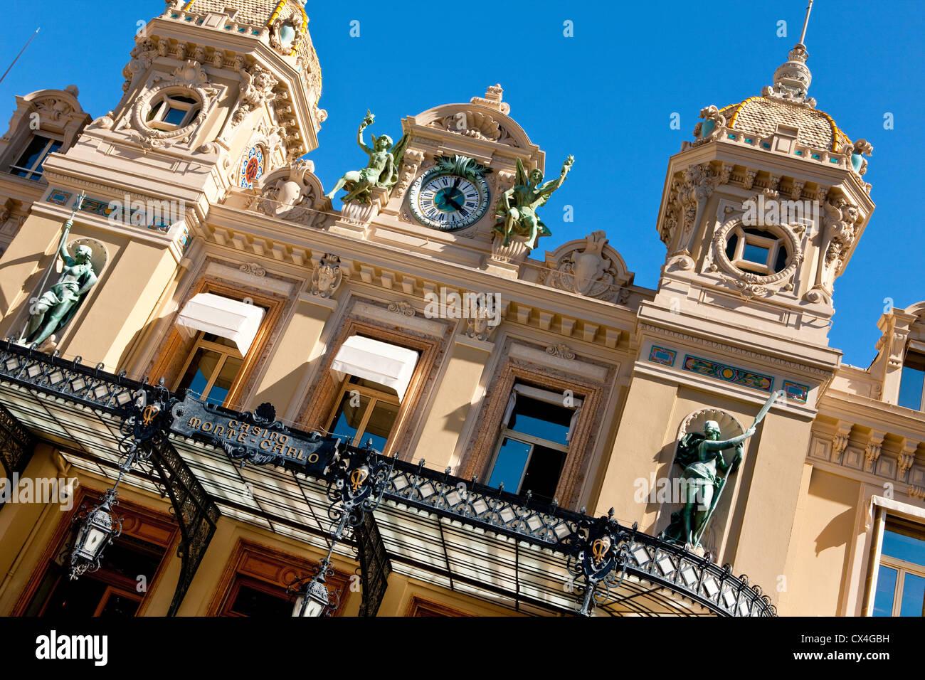 Casino de Monte Carlo, Principauté de Monaco Banque D'Images