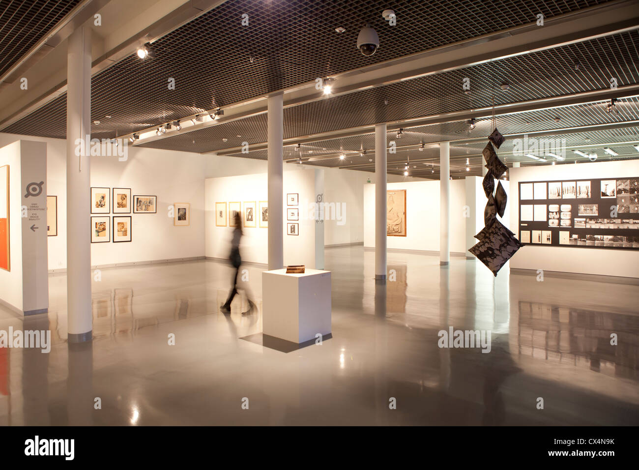 MS2 museum art gallery Manufaktura Lodz Pologne Banque D'Images