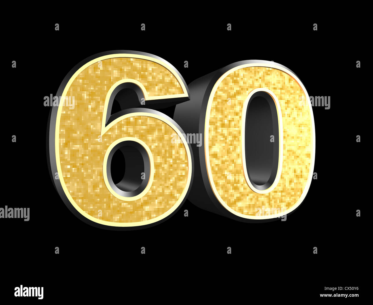 Nombre d'or - 60 Banque D'Images