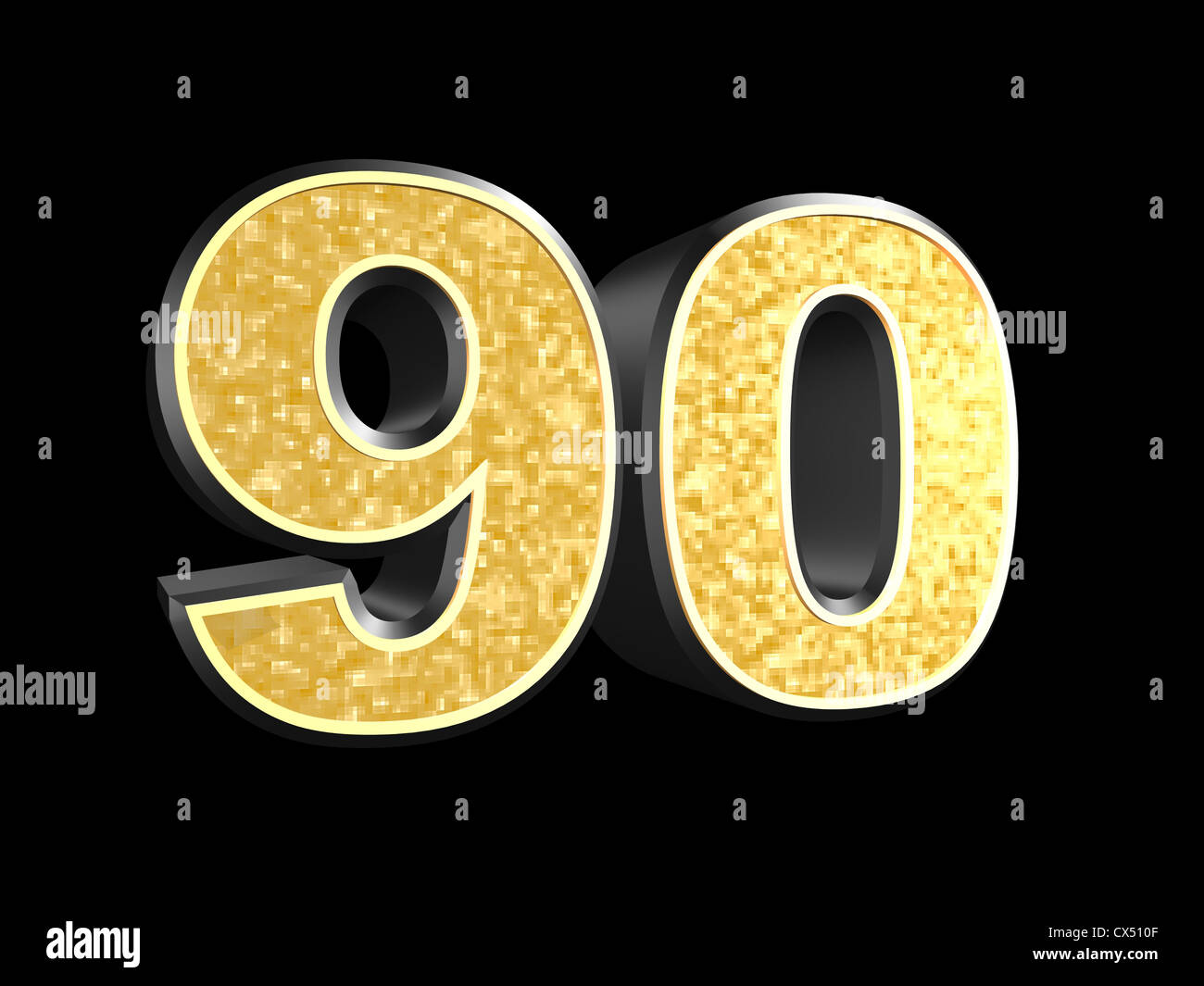 Nombre d'or - 90 Banque D'Images