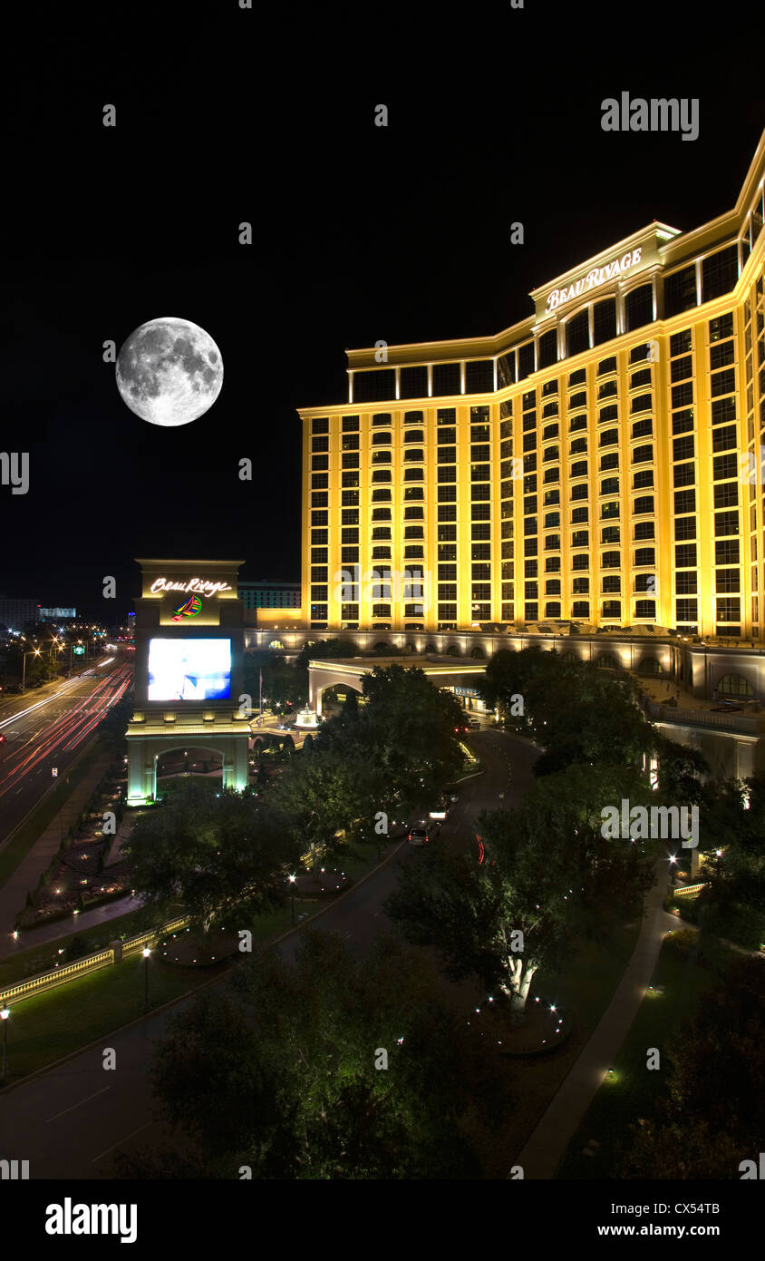 BEAU RIVAGE RESORT CASINO BILOXI BEACH BOULEVARD MISSISSIPPI USA Banque D'Images