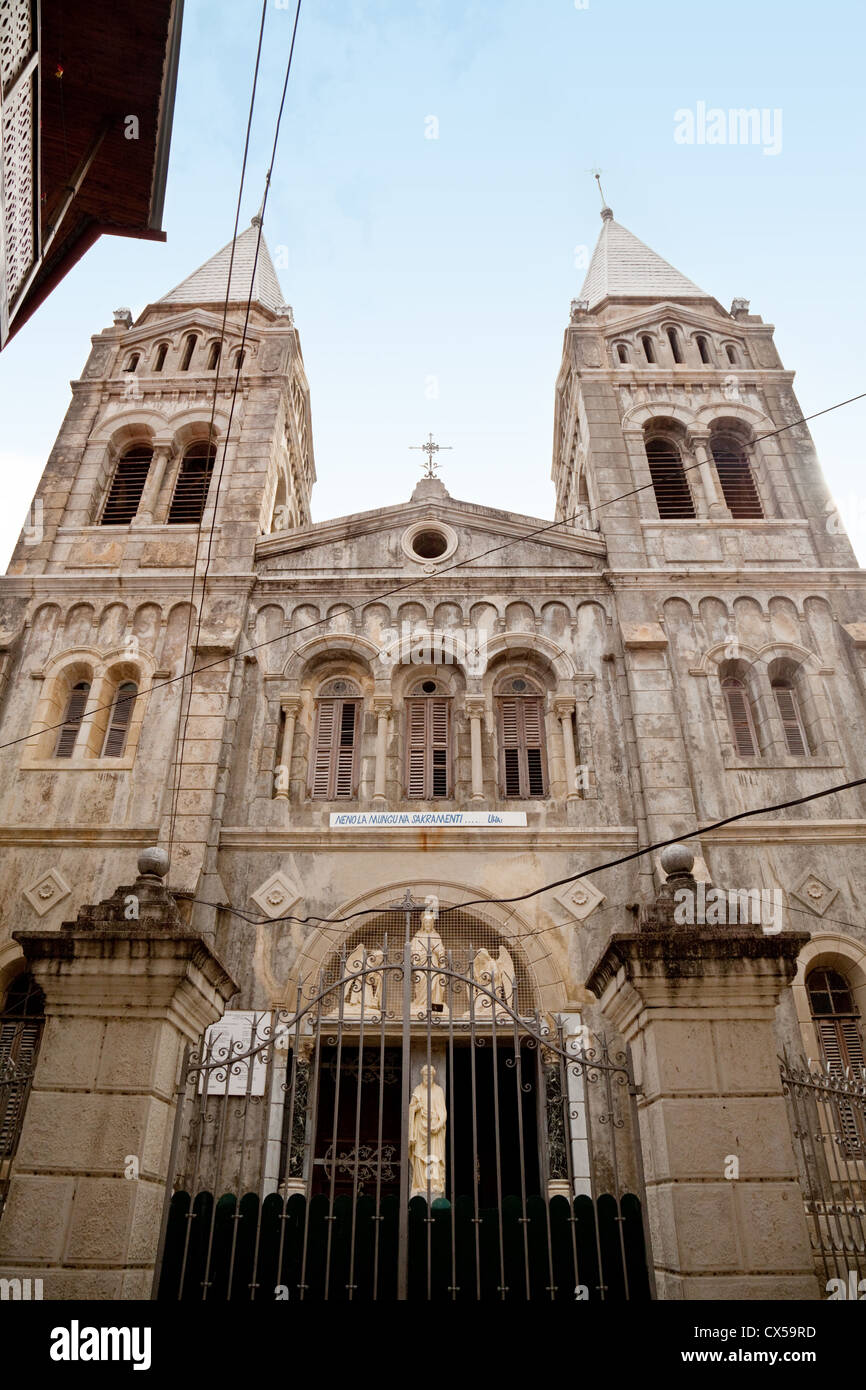 St Josephs cathédrale catholique romaine, Stonetown, Zanzibar afrique Banque D'Images