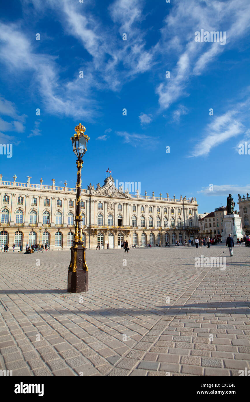 Belle vue sur la place Stanislas de Nancy Banque D'Images