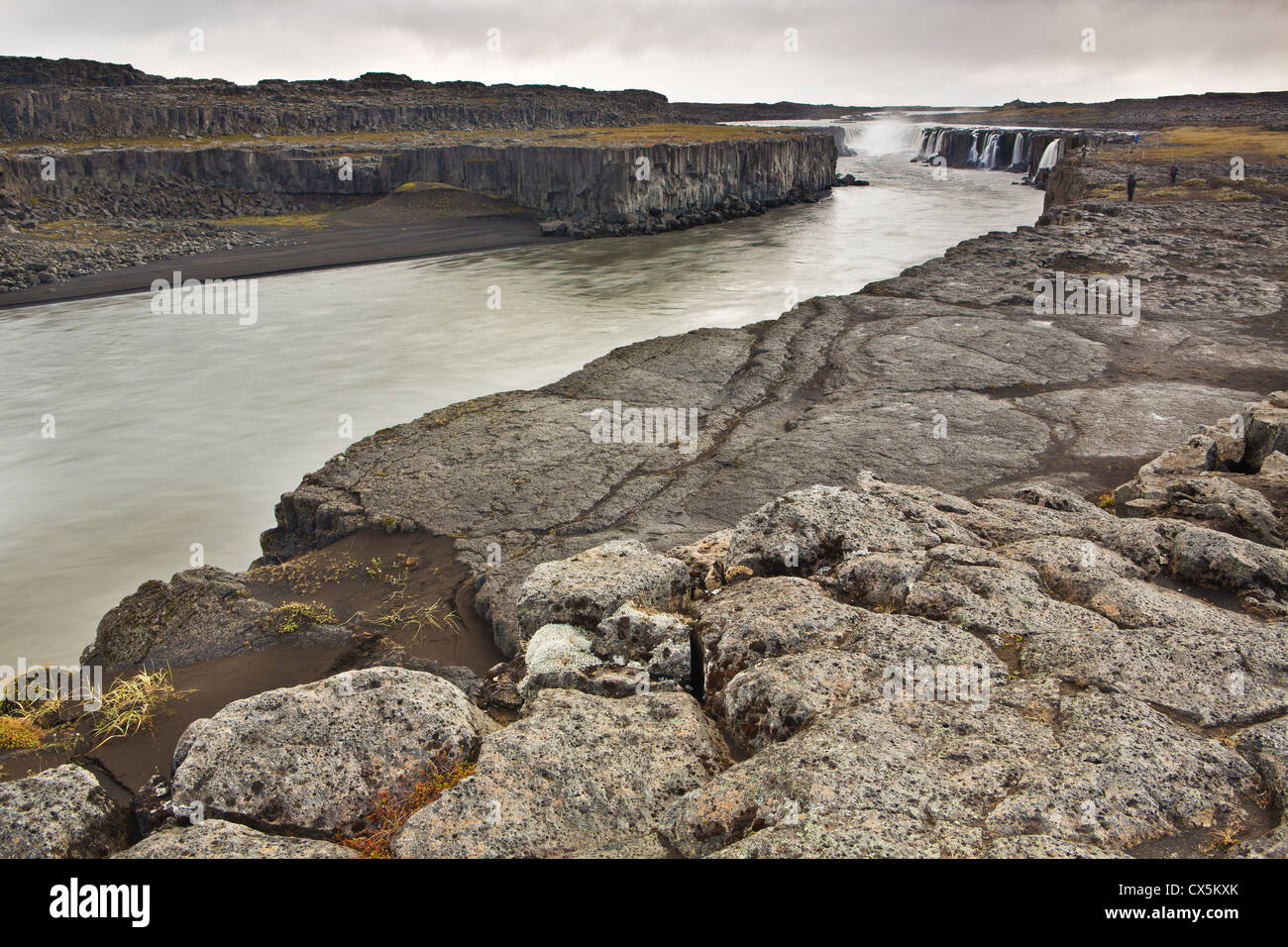 À l'amont à Selfoss en Islande Banque D'Images