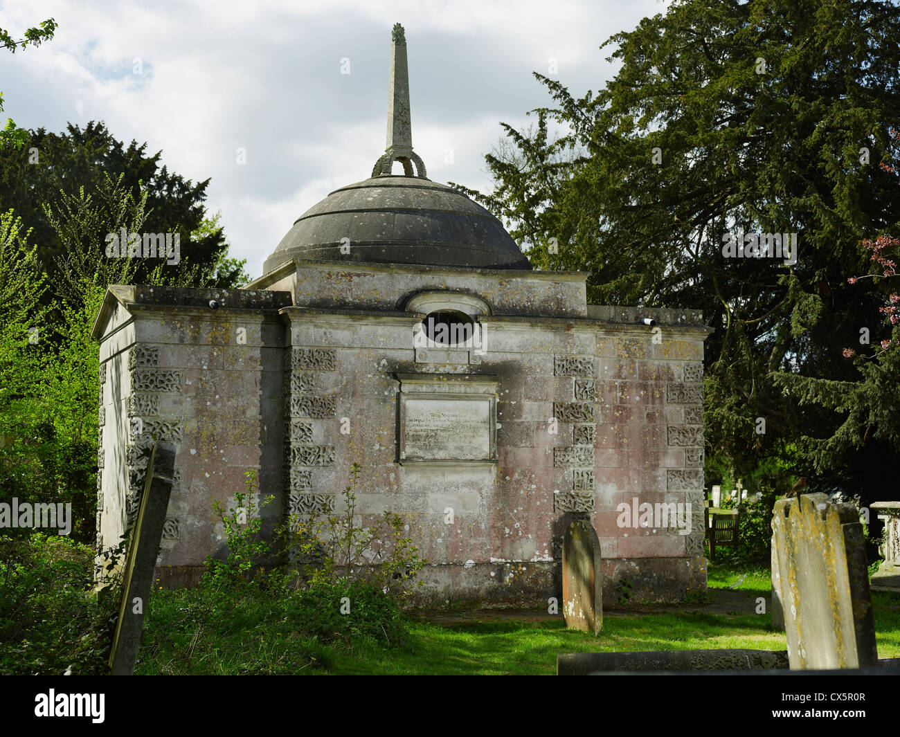 Farningham, Kent, Saint Pierre et Saint Paul, mausoluem Banque D'Images