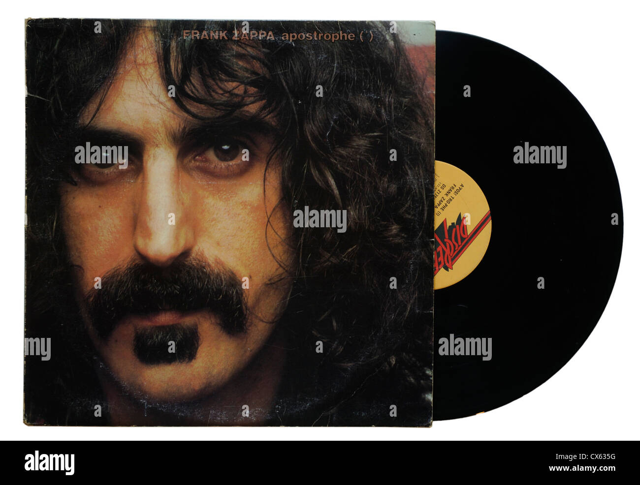 Frank Zappa Apostrophe album Banque D'Images