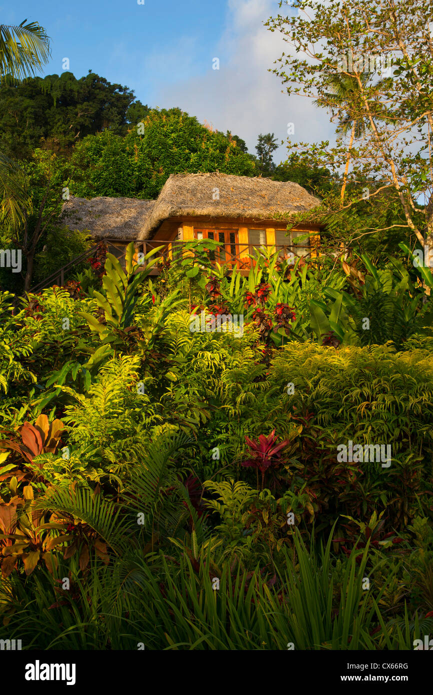 Matangi Private Island Resort, Fiji Banque D'Images
