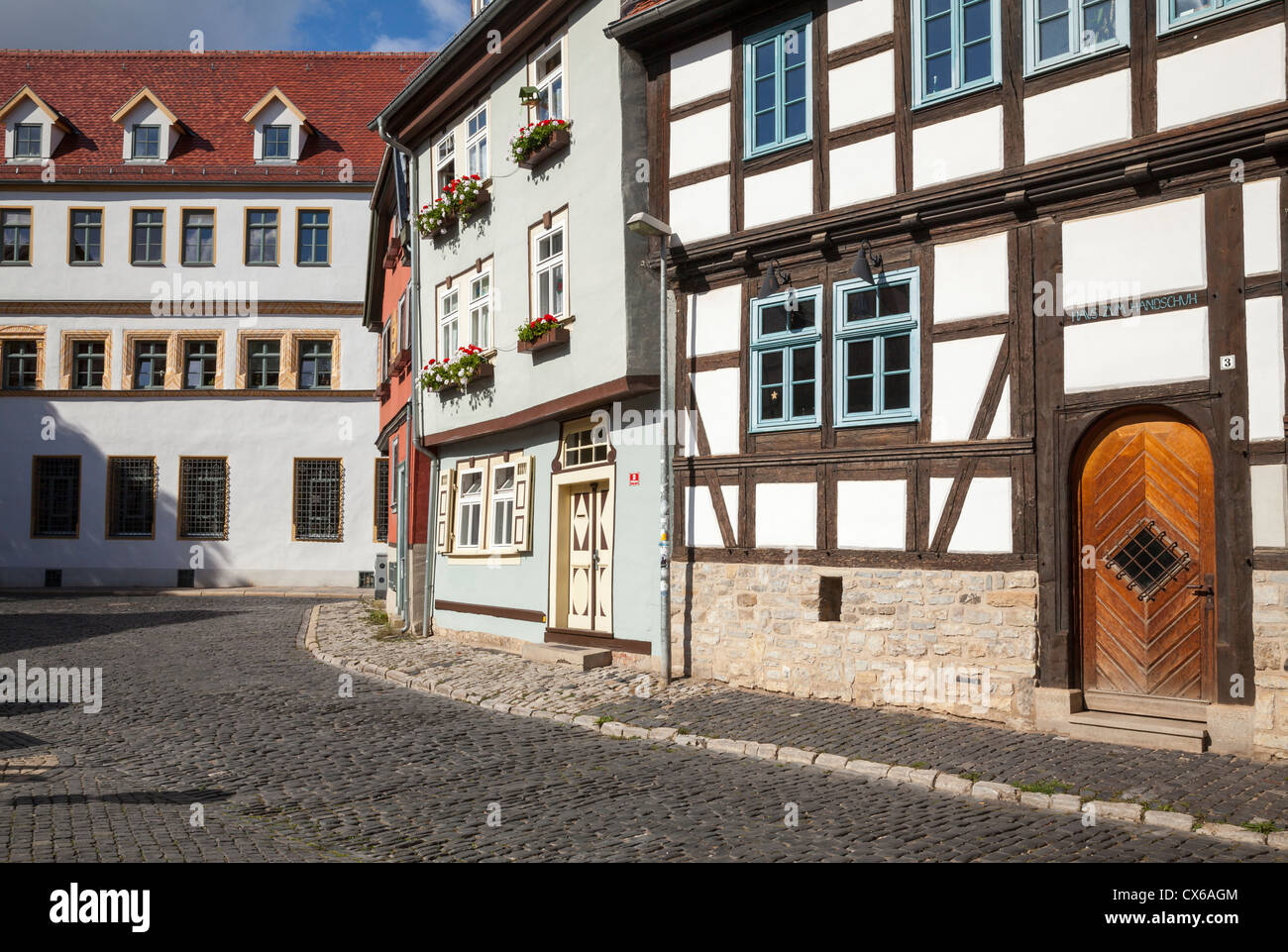 Altstadt, Erfurt, Thuringe, Allemagne Banque D'Images