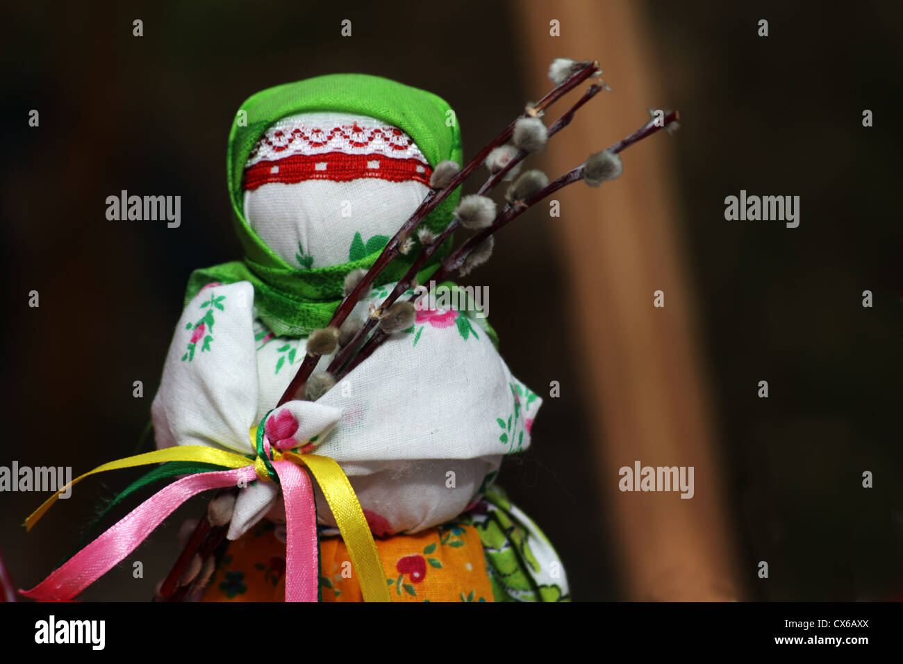 Ukranian girl doll Banque D'Images