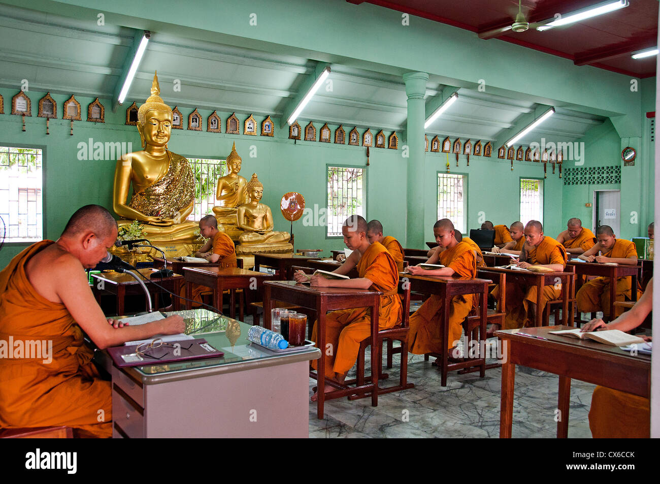 Bouddha Bouddhisme Thaïlande Bangkok Wat Banque D'Images