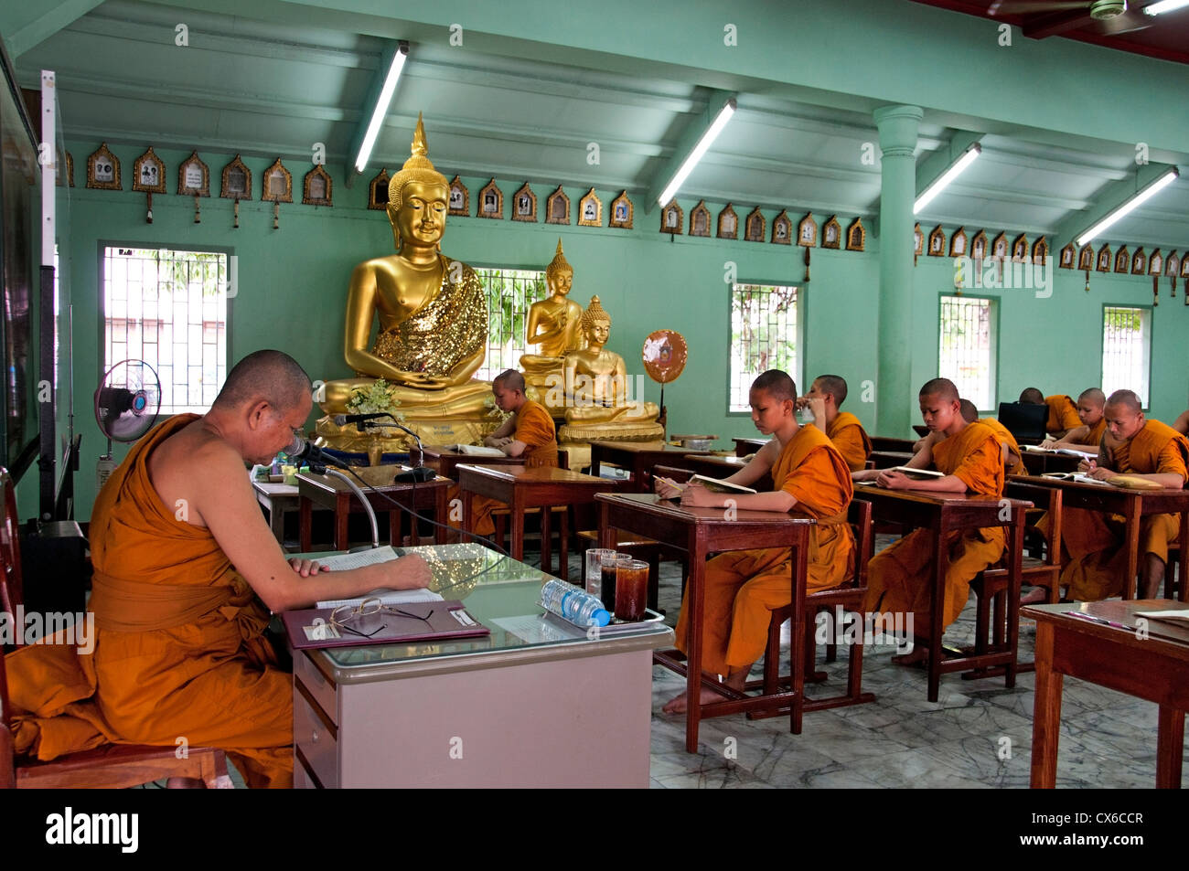 Bouddha Bouddhisme Thaïlande Bangkok Wat Banque D'Images