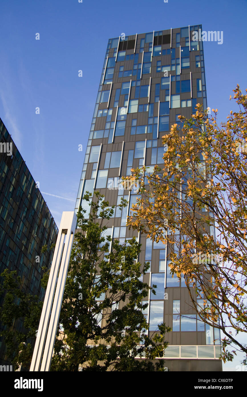 L'extérieur de la station de North Greenwich London England UK Banque D'Images