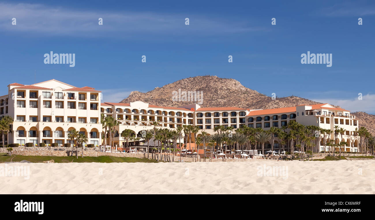 Complexe de luxe, situé sur la mer de Cortez, à Cabo San Lucas, Mexique Banque D'Images