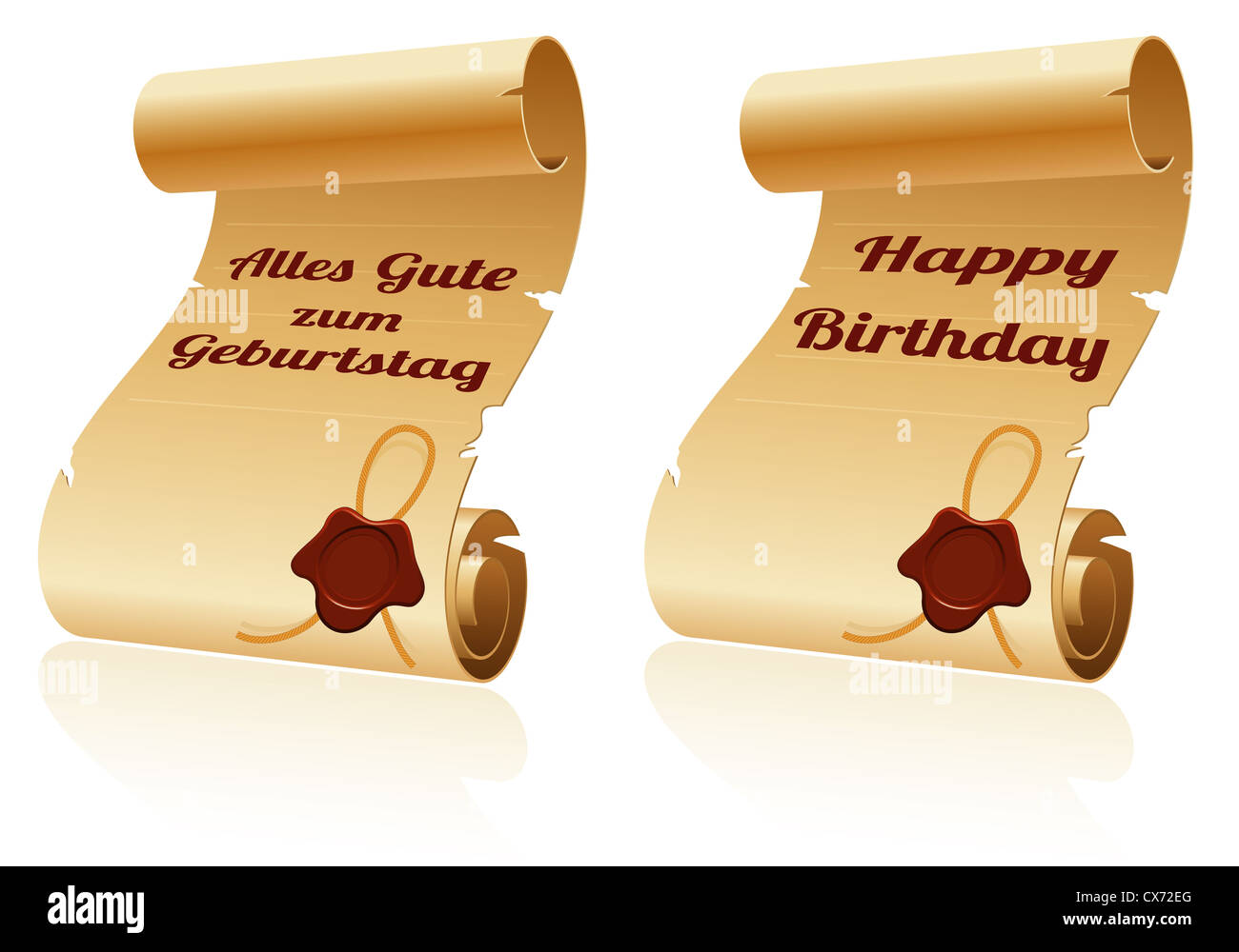 Vieux Papier De Defilement Avec La Cire Et Joyeux Anniversaire Modele De Conception Photo Stock Alamy Vieux Papier De Defilement Avec La Cire Et Joyeux Anniversaire Modele De Conception Photo Stock Alamy