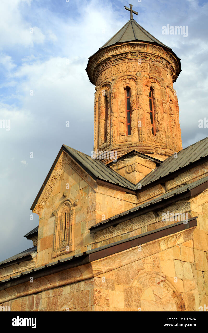 Église médiévale (13ème siècle), la Géorgie, Cugrugasheni Banque D'Images