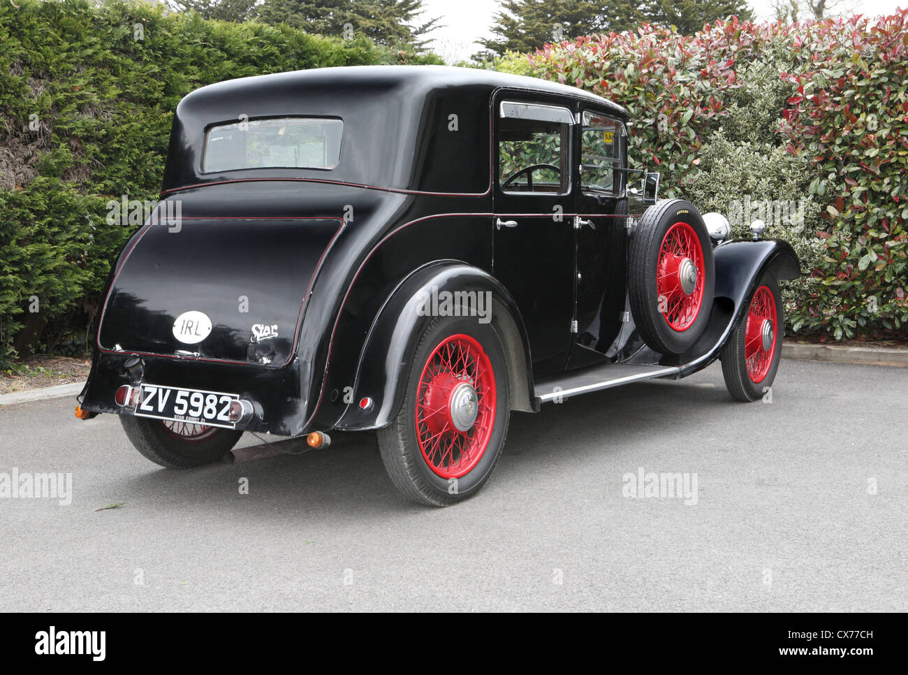 Voiture de Star de comète Banque D'Images