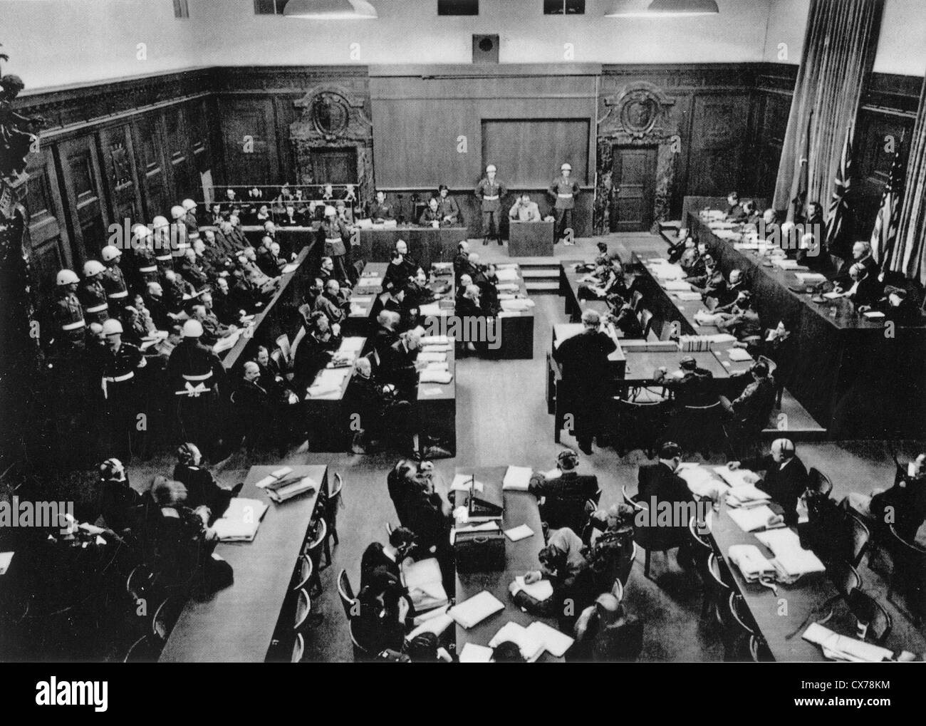 Nuremberg trial Banque de photographies et d’images à haute résolution