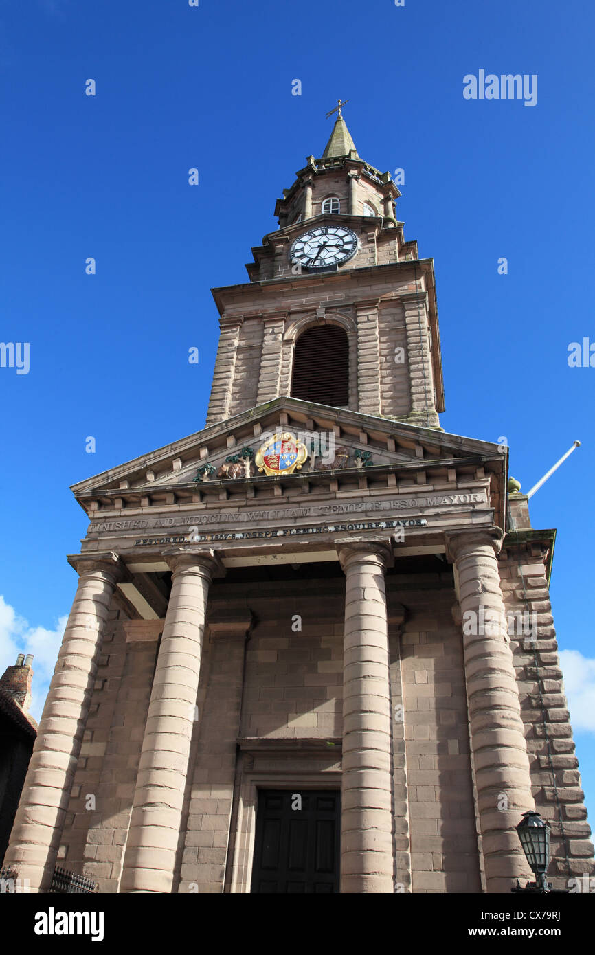 La Ville de Berwick ou Guild Hall North East England UK Banque D'Images