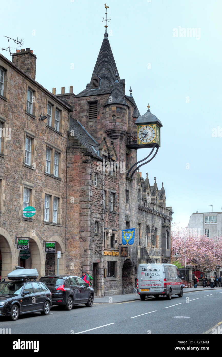 Tolbooth Canongate (1561), Royal Mile, Édimbourg, Écosse, Royaume-Uni Banque D'Images