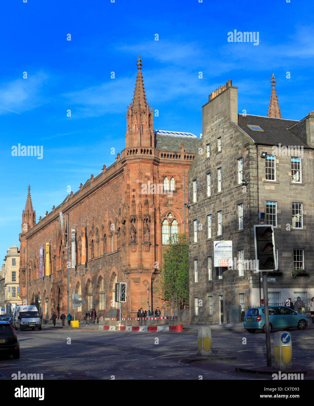 Scottish National Portrait Gallery, Queen Street, Édimbourg, Écosse, Royaume-Uni Banque D'Images