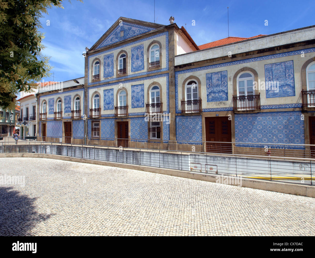 Les camions de pompiers de Portugal Aveiro, Portugal Banque D'Images