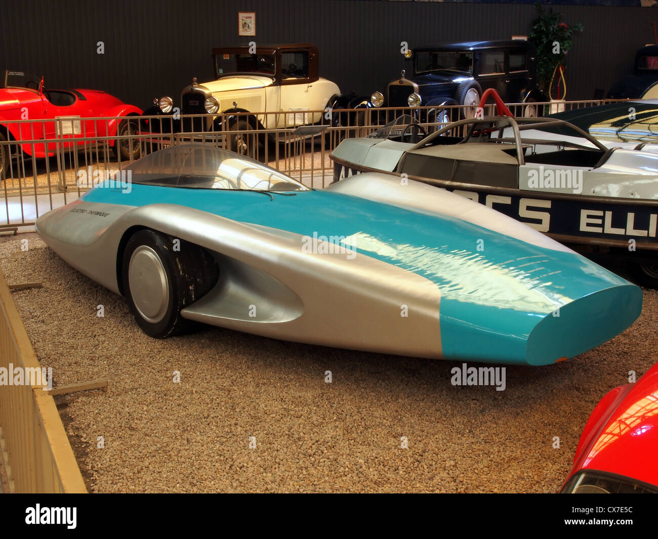 Vue arrière 3 points de suspension. Banque D'Images