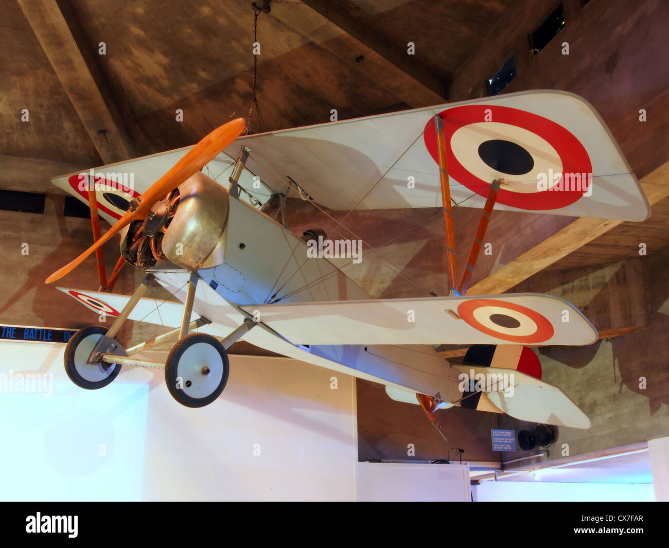 BB Nieuport - Modèle 1916 Banque D'Images