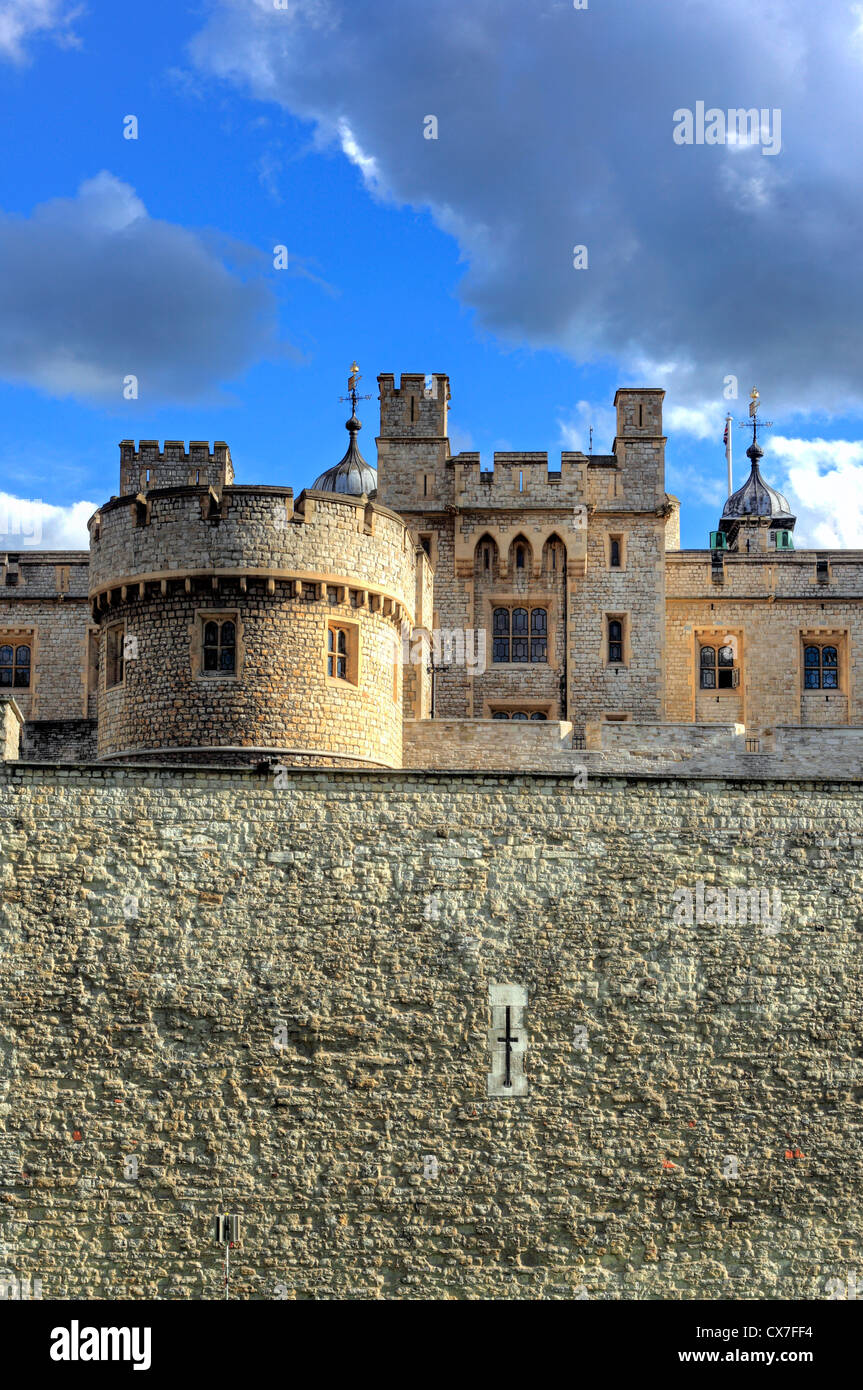 La Tour de Londres, London, UK Banque D'Images
