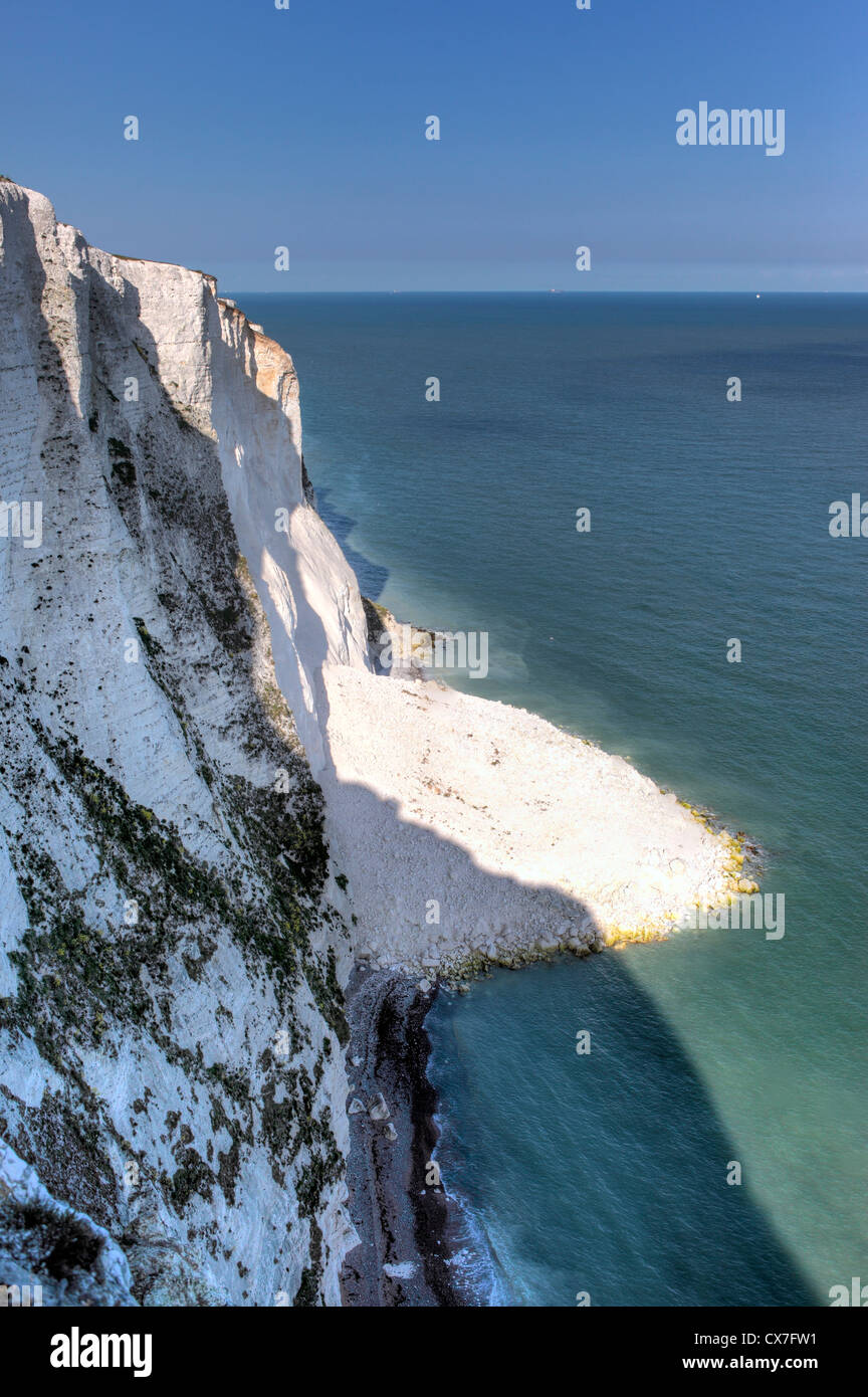 Falaises blanches de Douvres, Dover, Kent, England, UK Banque D'Images