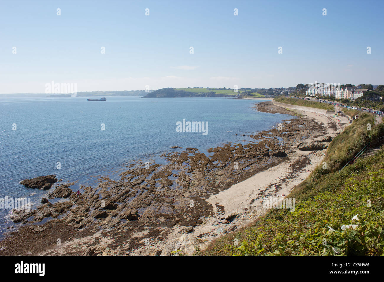 Château, Falmouth Banque D'Images