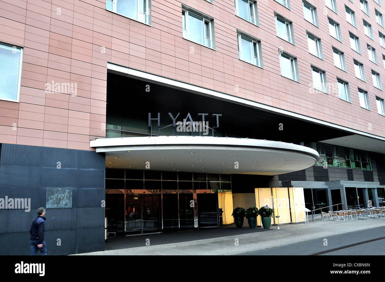 Hyatt Palace Hotel Berlin Allemagne Banque D'Images