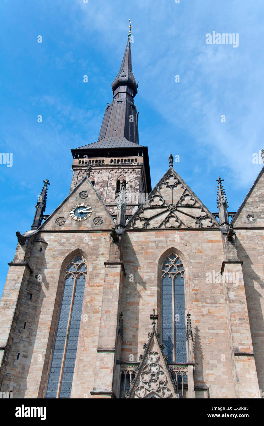 L'Église à la place du marché, Osnabruck, Allemagne Banque D'Images