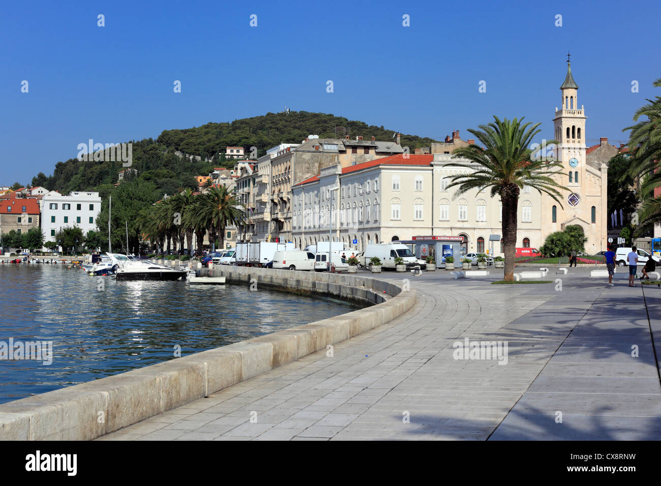 Église de Saint François, Split, Dalmatie, Croatie Banque D'Images