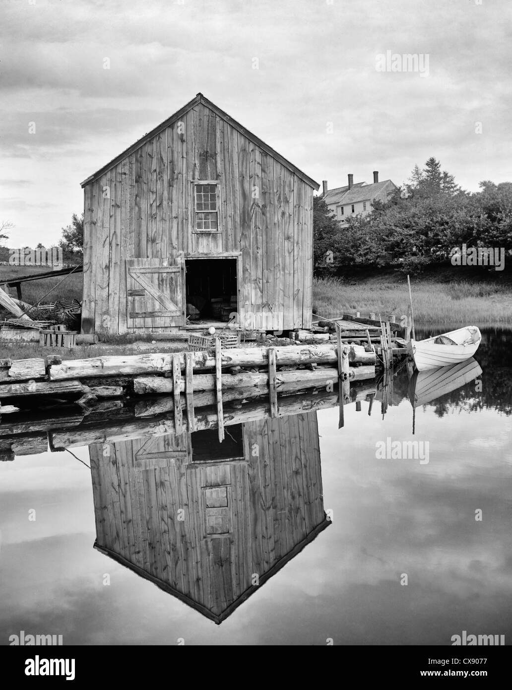 Les vieux poissons House, Kennebunk Port, Kennebunkport, Maine, vers 1905 Banque D'Images