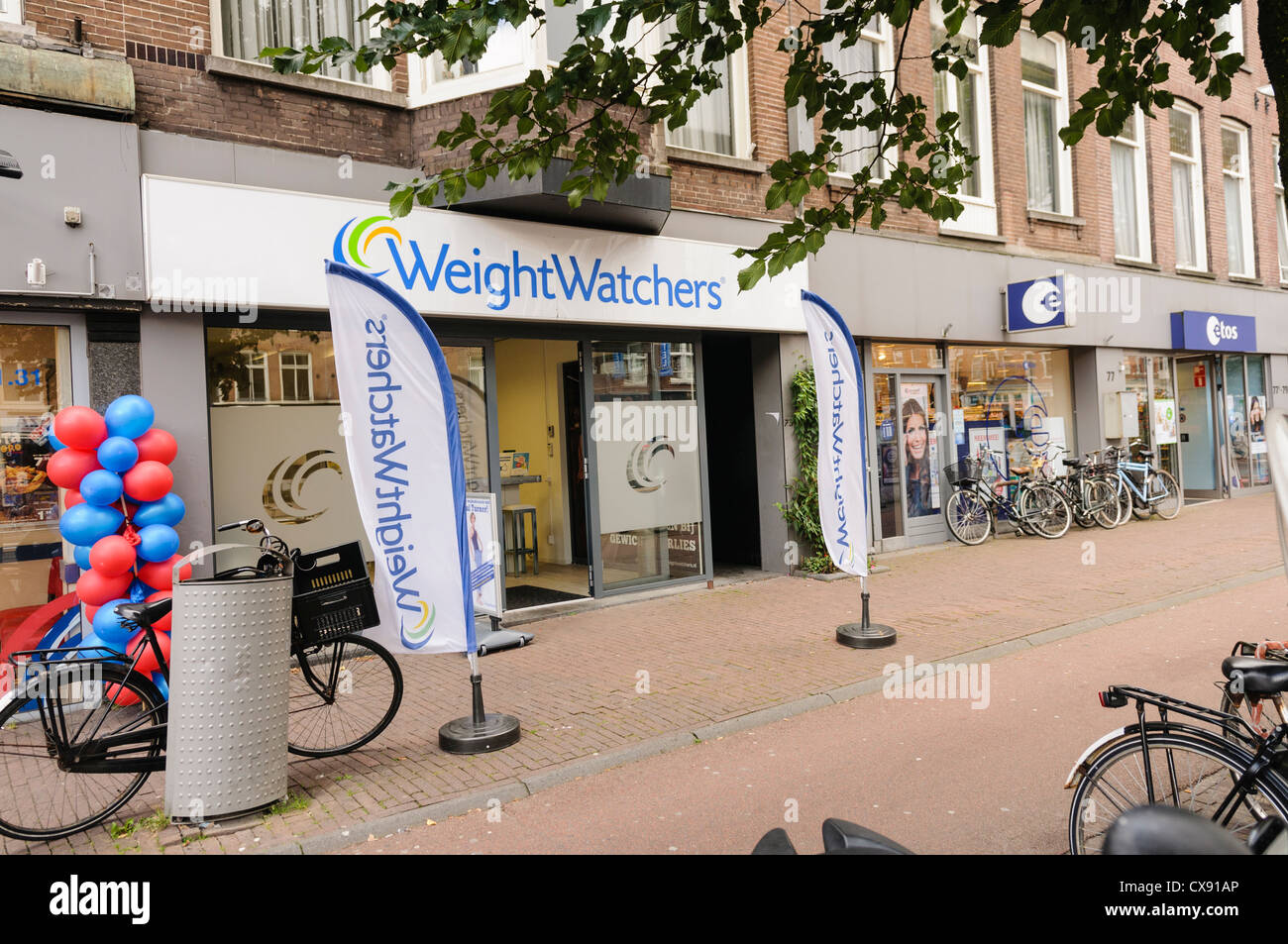 High street Weight Watchers shop Banque D'Images