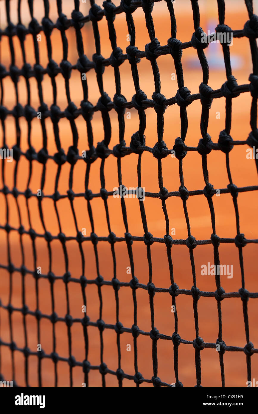 Tennis net Banque D'Images